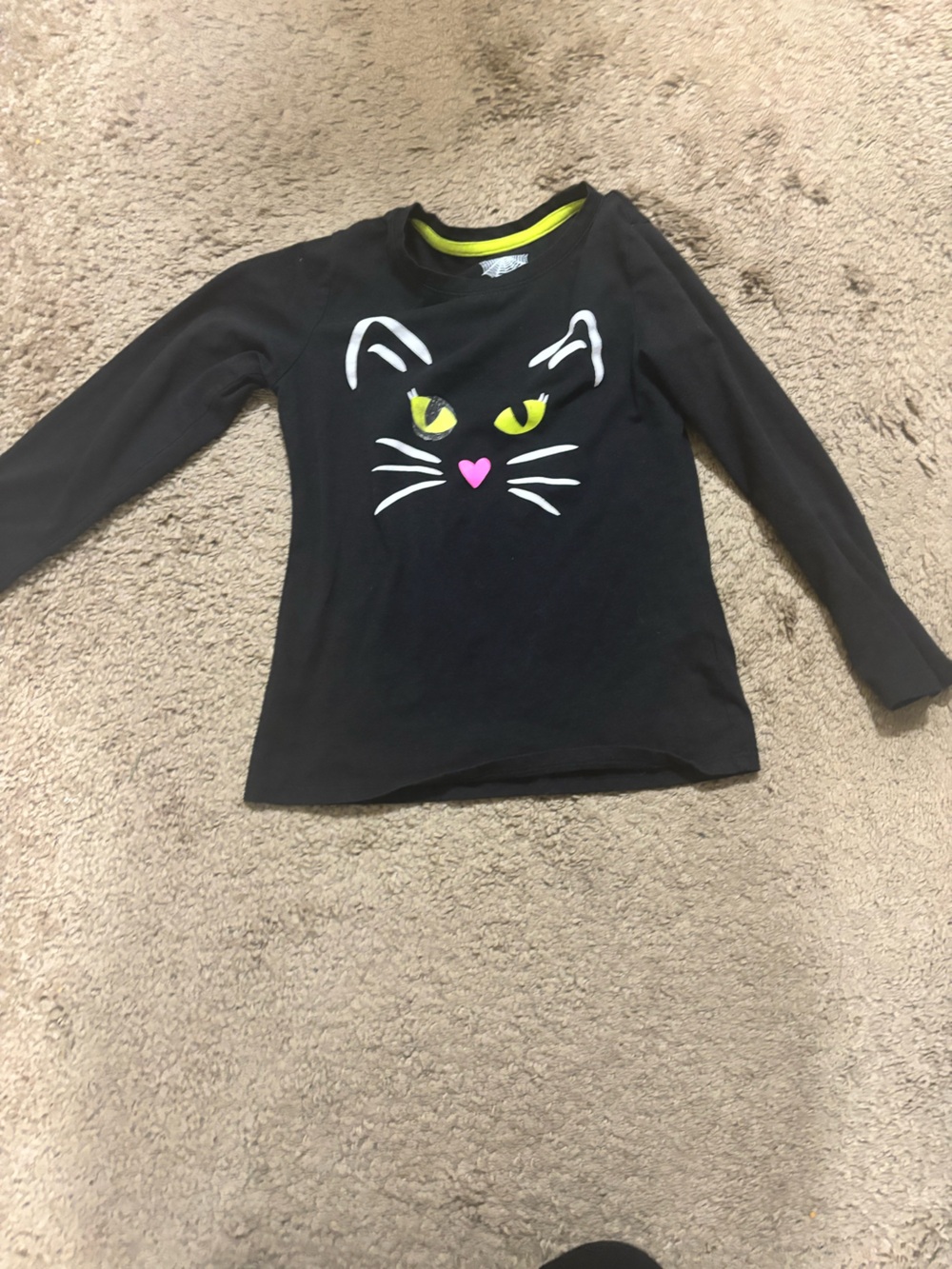 Classic Black Long Sleeve Top